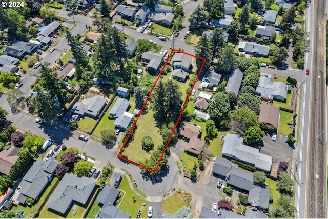 108 SE 133rd Ave, Portland, OR 97233 - bird's eye view with a residential view