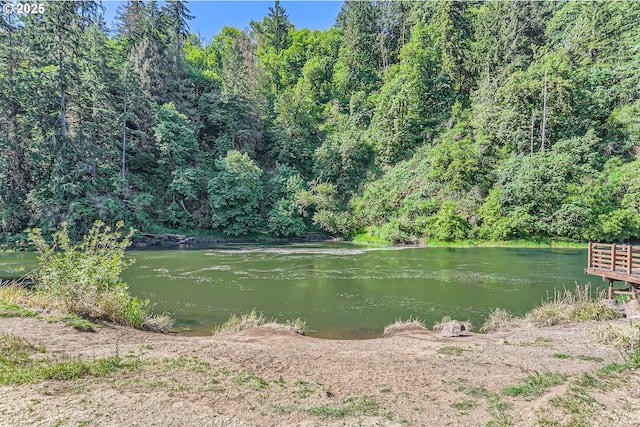 1736 Regency St, West Linn, OR 97068 - water view with a heavily wooded area