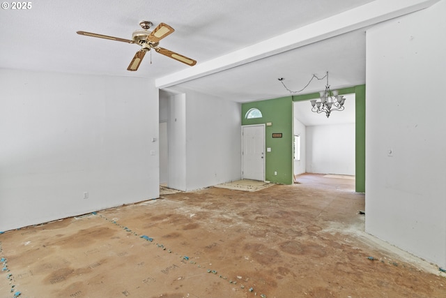 58897 Constance Dr, Bandon, OR 97411 - unfurnished room featuring a ceiling fan