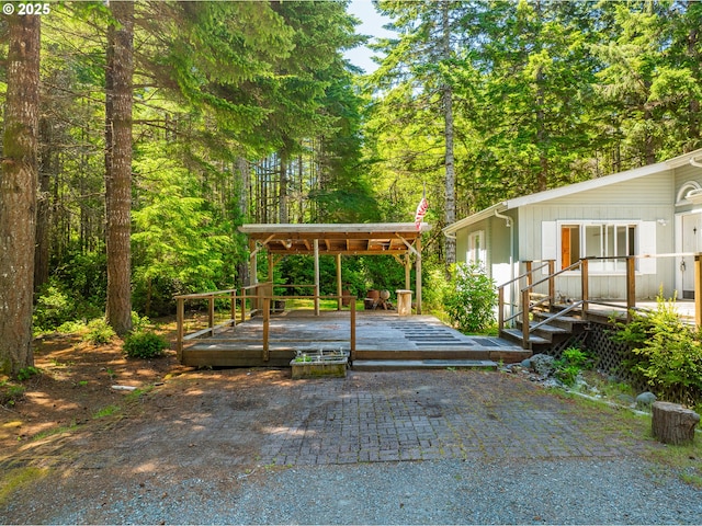 58897 Constance Dr, Bandon, OR 97411 - view of car parking