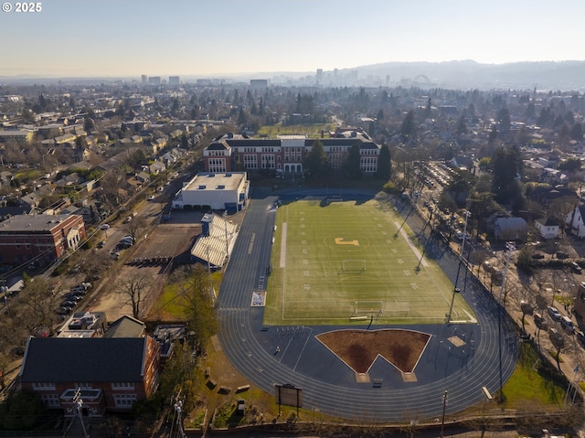 aerial view