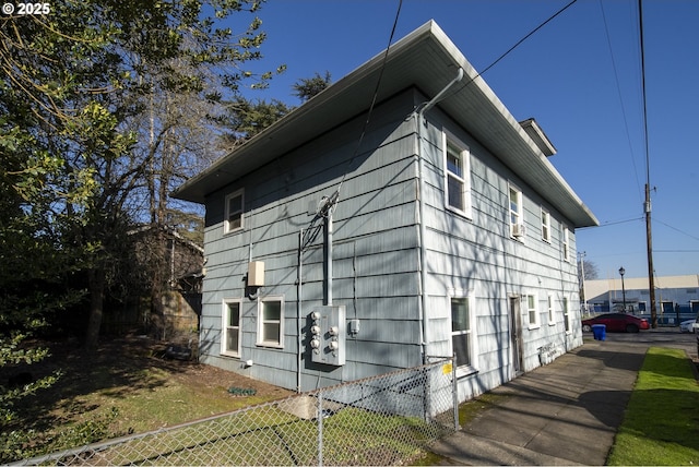 view of property exterior