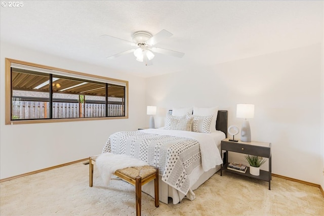 1725 SE Cochran Dr, Gresham, OR 97080 - bedroom featuring carpet and a ceiling fan