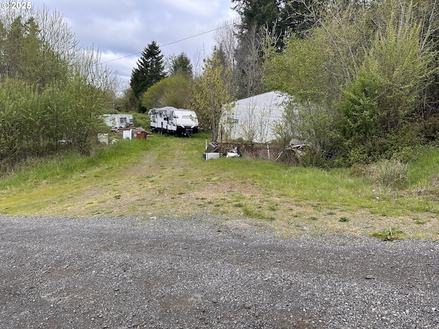 view of road