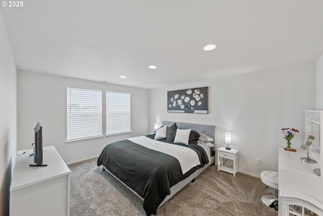 764 Seacrest Dr, Bandon, OR 97411 - bedroom with carpet floors, baseboards, and recessed lighting
