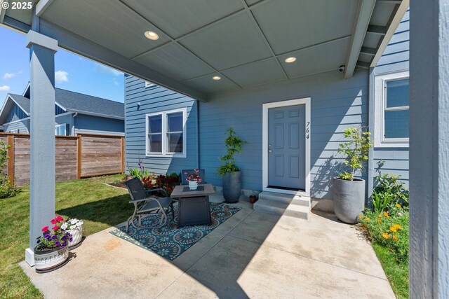 764 Seacrest Dr, Bandon, OR 97411 - view of patio / terrace