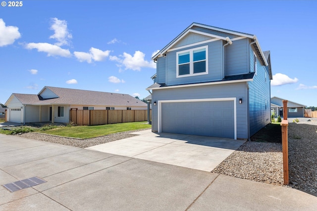 764 Seacrest Dr, Bandon, OR 97411 - view of front of home featuring an attached garage and concrete driveway