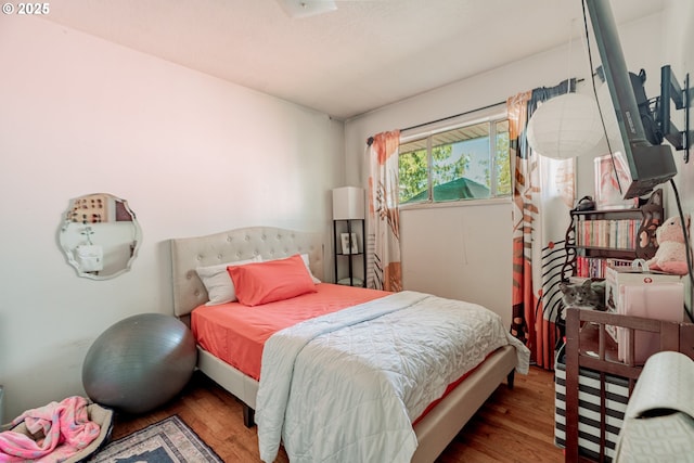 9023 SE Ankeny St, Portland, OR 97216 - bedroom featuring wood finished floors