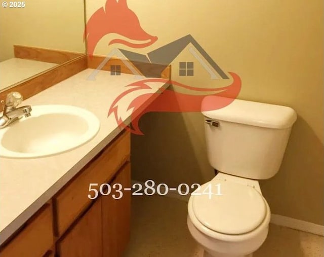 14818 NE Fremont St, Portland, OR 97230 - bathroom with vanity and toilet