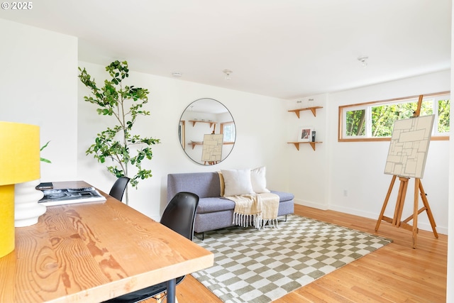 8160 SW 41st Ave, Portland, OR 97219 - home office featuring wood finished floors and baseboards
