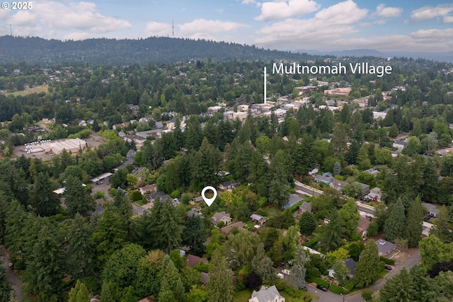 8160 SW 41st Ave, Portland, OR 97219 - drone / aerial view of a heavily wooded area