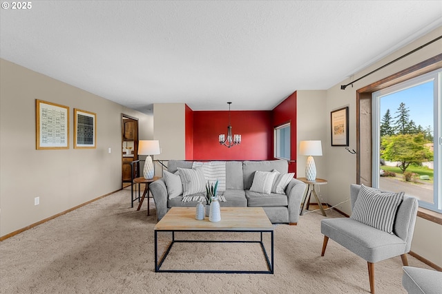 15648 NE Rose Pkwy, Portland, OR 97230 - living area with a chandelier and carpet