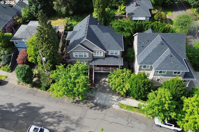 3225 SE Lincoln St, Portland, OR 97214 - aerial view of residential area