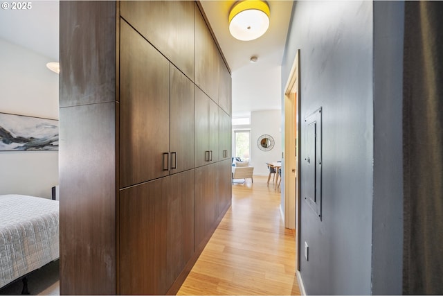 1455 N Killingsworth St Unit 201, Portland, OR 97217 - corridor featuring light wood finished floors