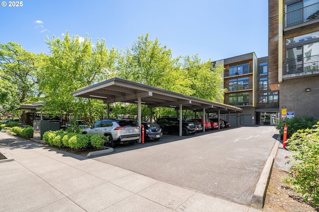 1455 N Killingsworth St Unit 201, Portland, OR 97217 - view of covered parking lot