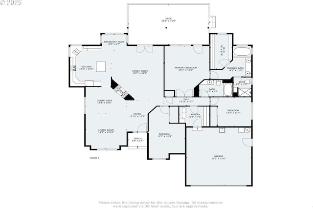 1922 Kapela Ct, Sutherlin, OR 97479 - property floor plan