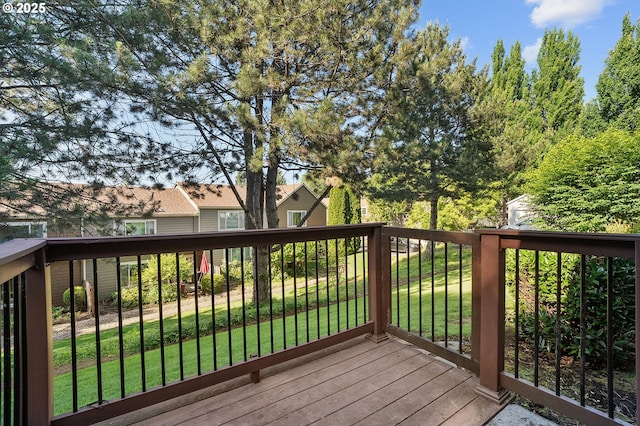 7145 SW Sagert St Unit 103, Tualatin, OR 97062 - deck with a lawn