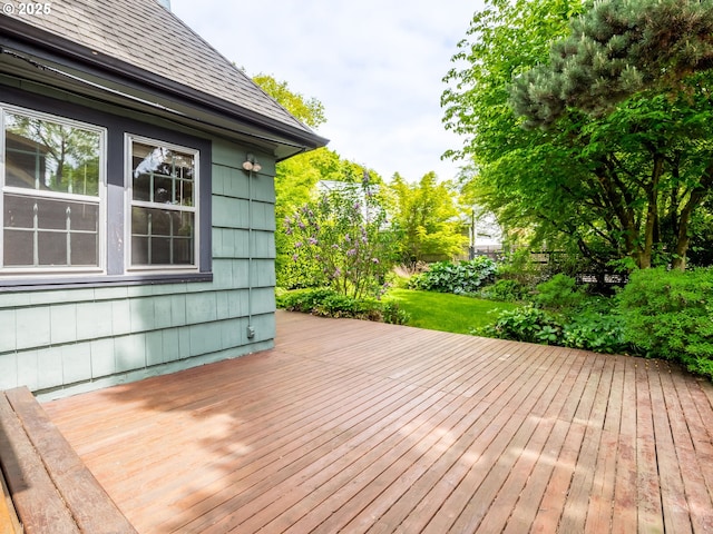 view of deck