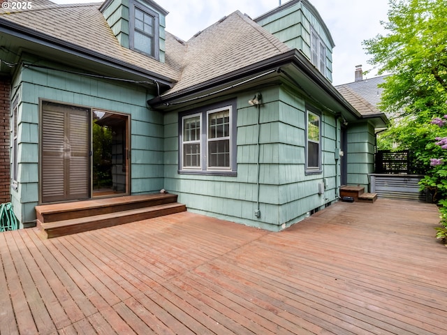 view of deck