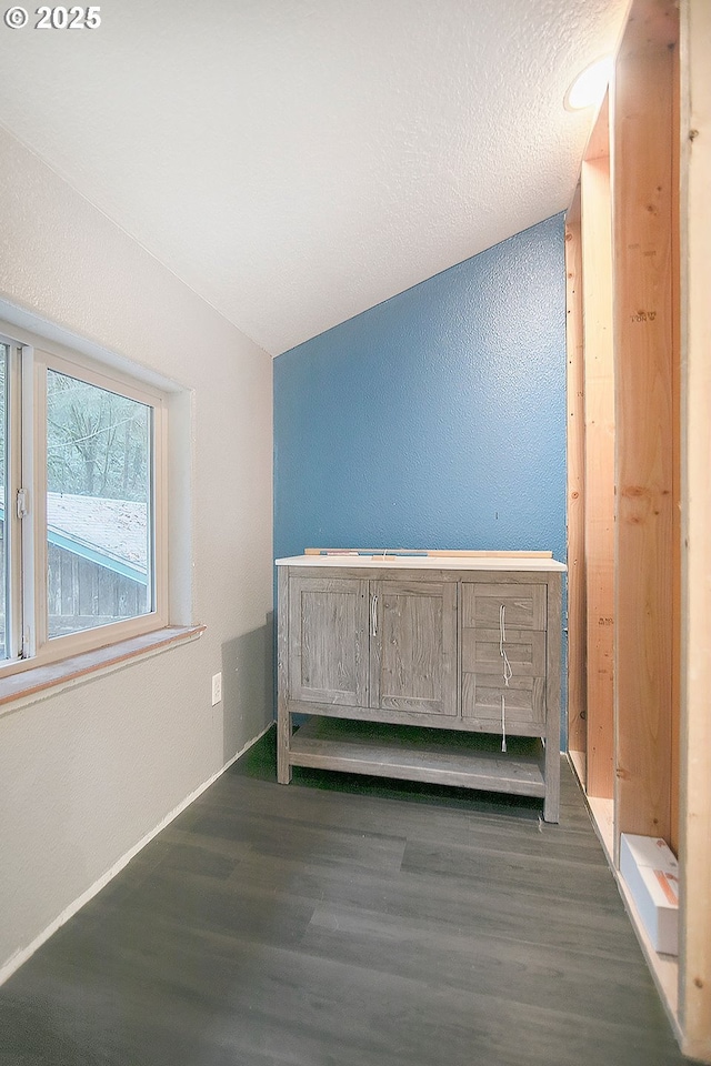 unfurnished bedroom featuring dark hardwood / wood-style flooring