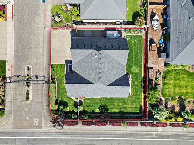 1705 Trevino Rd, Creswell, OR 97426 - view of property location with property parcel outlined