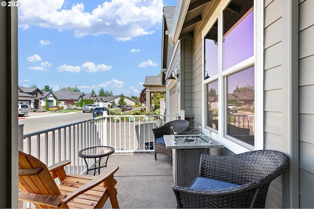 1705 Trevino Rd, Creswell, OR 97426 - balcony with a residential view