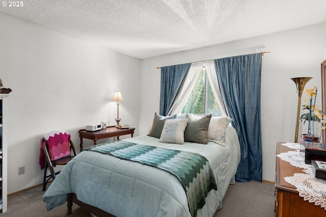 11044 SW Greenburg Rd Unit 321, Portland, OR 97223 - bedroom featuring carpet, baseboards, and a textured ceiling