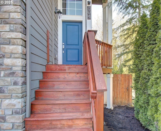 view of property entrance