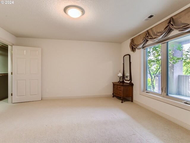 9112 NW Wiley Ln, Portland, OR 97229 - unfurnished bedroom with carpet flooring, baseboards, and a textured ceiling