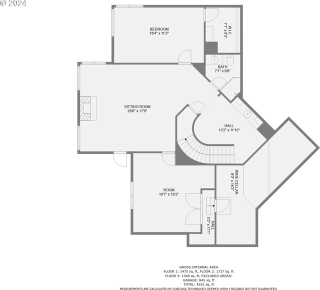9112 NW Wiley Ln, Portland, OR 97229 - room layout
