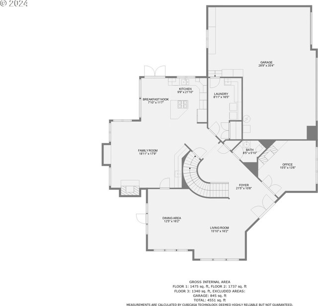 9112 NW Wiley Ln, Portland, OR 97229 - floor plan / room layout