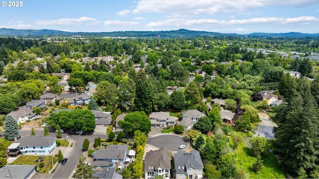 10440 SW 141st Ave, Beaverton, OR 97008 - aerial view of residential area with a mountain backdrop