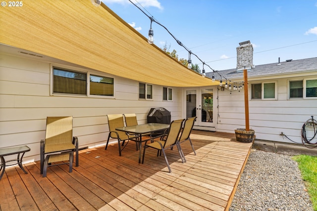 1561 Balboa St, Eugene, OR 97408 - deck featuring outdoor dining area