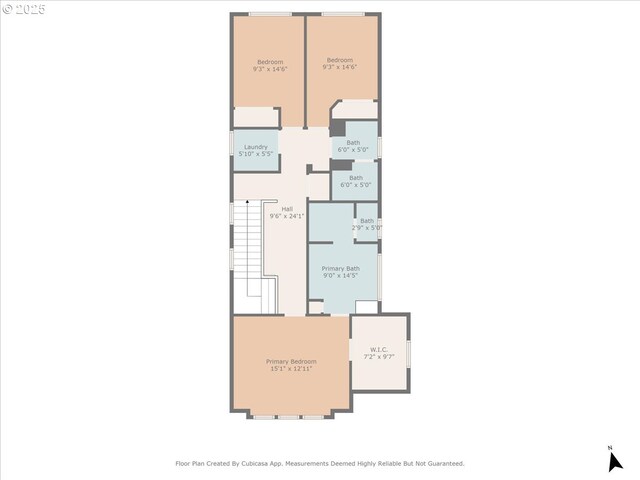6638 NW Joss Ave, Portland, OR 97229 - floor plan / room layout