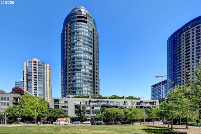 view of property with a view of city