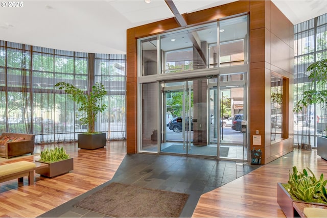 view of community lobby