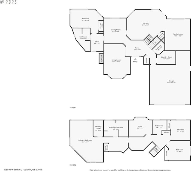 19580 SW 56th Ct, Tualatin, OR 97062 - property floor plan