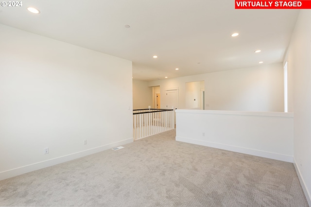 4957 N Adams Ct, Camas, WA 98607 - empty room featuring recessed lighting, carpet flooring, and baseboards