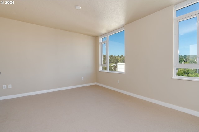 1500 SW 11th Ave Unit 1703, Portland, OR 97201 - unfurnished room featuring carpet flooring, a healthy amount of sunlight, and baseboards