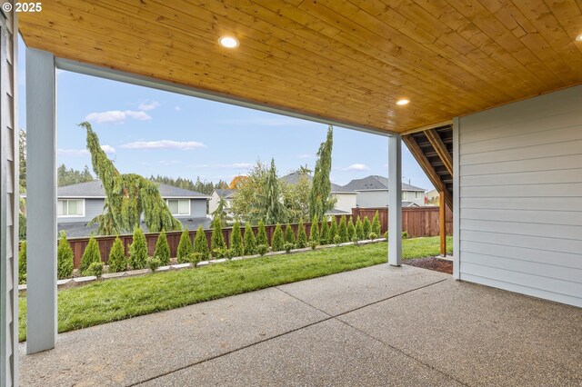 3200 N Abernathy Cir, Ridgefield, WA 98642 - view of patio / terrace with a residential view