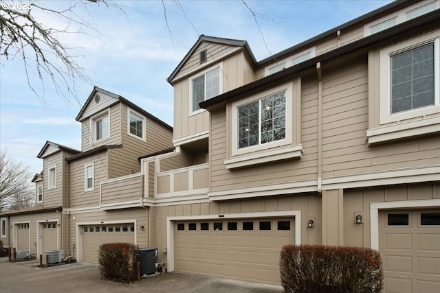 view of front of house with cooling unit