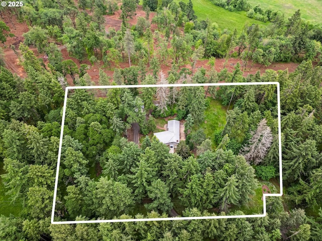 7678 Pine Tree Ln SE, Turner, OR 97392 - aerial overview of property's location with property parcel outlined