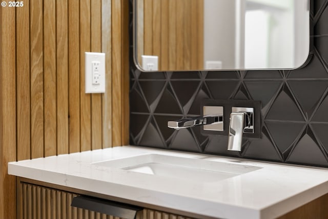 details featuring a sink