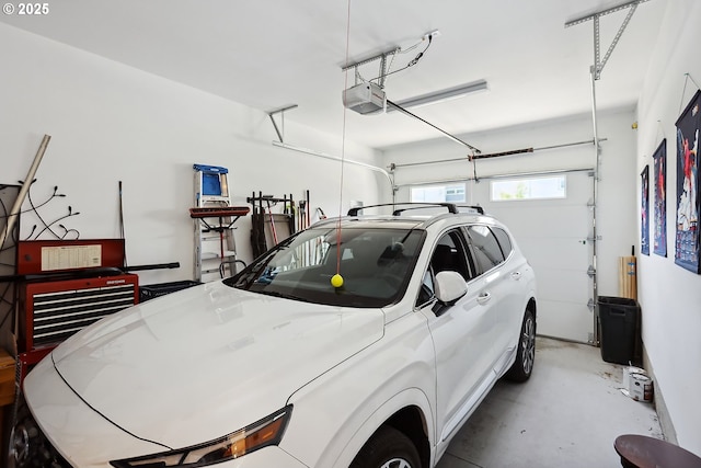 1250 29th St, Hood River, OR 97031 - garage featuring a garage door opener