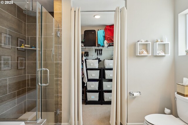 1250 29th St, Hood River, OR 97031 - full bath featuring a stall shower and toilet