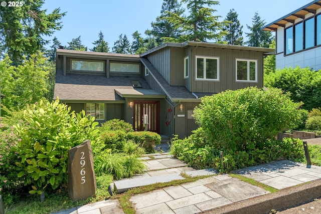 2965 Ingalls Way, Eugene, OR 97405 - view of front facade with board and batten siding