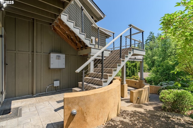 2965 Ingalls Way, Eugene, OR 97405 - view of patio / terrace with stairs