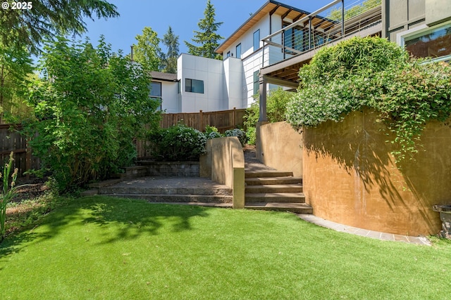 2965 Ingalls Way, Eugene, OR 97405 - view of yard with a balcony