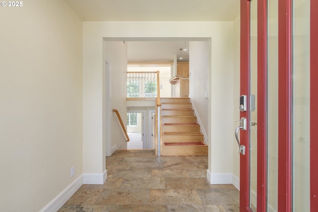 2965 Ingalls Way, Eugene, OR 97405 - entryway featuring stone finish flooring and stairs