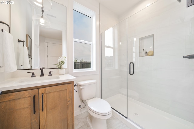 4300 N 12th Way, Ridgefield, WA 98642 - bathroom with vanity and a stall shower